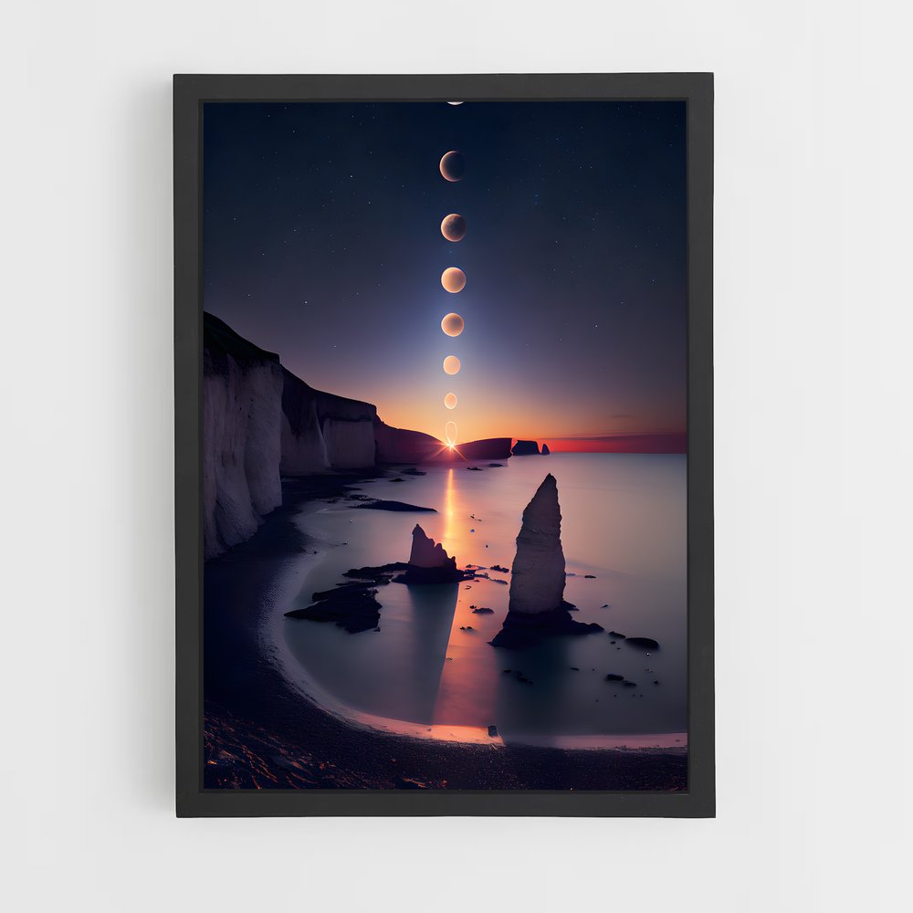 Poster Alignement Planétaire – affiche Système solaire (vue 2)